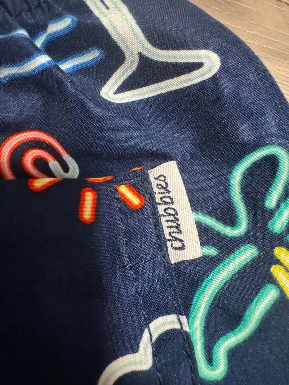Chubbies The Neon Lights Classic Lined Swim Trunks
